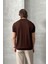 Erkek Oversize Pamuklu Polo Yaka Triko T-Shirt 5