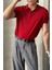 Erkek Oversize Pamuklu Polo Yaka Triko T-Shirt 2