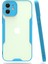 Apple iPhone 12 Kılıf Platin Silikon - Mavi Glstd 1