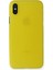 Apple iPhone Xs Max Kılıf Pp Ultra Ince Kapak - Sarı Glstd 1