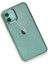 Apple iPhone 12 Kılıf Element Silikon - Yeşil Glstd 1