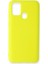 Samsung Galaxy M31 Kılıf Nano Içi Kadife Silikon - Sarı Glstd 1