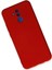Huawei Mate 20 Lite Kılıf Nano Içi Kadife Silikon - Kırmızı Glstd 1