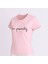 Lıve Passıonatıly Baskı Relaxed Fit Pembe Kadın T-Shirt 2