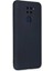 Xiaomi Redmi Note 9 Kılıf Nano Içi Kadife Silikon - Lacivert Glstd 1
