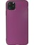 Apple iPhone 11 Pro Max Kılıf First Silikon - Mürdüm Glstd 1