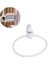 ® Oval Yuvarlak Halka Havluluk Dekoratif El Havlusu Tutacağı Askısı 1