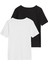 2'li %100 Pamuk V Yaka T-Shirt Seti 4