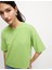 Saf Pamuklu Çizgili Boxy T-Shirt 2
