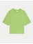 Saf Pamuklu Çizgili Boxy T-Shirt 5
