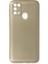 Samsung Galaxy M31 Kılıf First Silikon - Gold Glstd 1