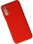Samsung Galaxy A03S Kılıf Lansman Glass Kapak - Kırmızı Glstd 1