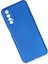 Realme 7 Kılıf First Silikon - Mavi Glstd 1