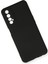 Realme 7 Kılıf First Silikon - Siyah Glstd 1