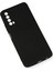 Huawei P Smart 2021 Kılıf First Silikon - Siyah Glstd 1