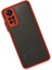 Xiaomi Redmi Note 11 Pro Kılıf Montreal Silikon Kapak - Kırmızı Glstd 1