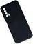 Huawei P Smart 2021 Kılıf Nano Içi Kadife Silikon - Lacivert Glstd 1