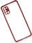 Samsung Galaxy A31 Kılıf Miami Şeffaf Silikon - Fuşya Glstd 1