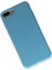 Apple iPhone 7 Plus Kılıf Nano Içi Kadife Silikon - Mavi Glstd 1