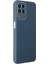 Samsung Galaxy M33 Kılıf Glass Kapak - Mavi Glstd 1