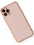Apple iPhone 11 Pro Kılıf Coco Deri Silikon Kapak - Pembe Glstd 1