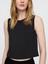 Kadın Siyah Gapfit Breathe Crop T-Shirt 2
