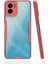 Vivo Y15S Kılıf Platin Silikon - Pembe Glstd 1