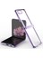 Samsung Galaxy Z Flip 4 Kılıf Fold Element Kapak - Mor Glstd 1