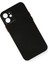 Apple iPhone 12 Kılıf Pp Ultra Ince Kapak - Siyah Glstd 1