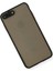 Apple iPhone 7 Plus Kılıf Montreal Silikon Kapak - Siyah Glstd 1