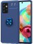 Samsung Galaxy A72 Kılıf Range Yüzüklü Silikon - Mavi Glstd 1