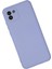 Samsung Galaxy A03 Kılıf Nano Içi Kadife Silikon - Lila Glstd 1