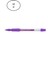 Pensan Neon Jel Kalem Violet 1 mm 12'li 1