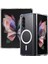 Samsung Galaxy Z Fold 4 Kılıf Magneticsafe Şeffaf Silikon - Şeffaf Glstd 1
