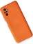 Xiaomi Redmi Note 10 Kılıf Nano Içi Kadife Silikon - Turuncu Glstd 1