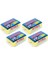 4 Adet Jumbo Boy Endüstriyel Çok Amaçlı Bulaşık Süngeri 13X8X4 cm 1