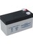Yokohama YH-121.3 12 Volt - 1.3 Amper Akü (97 x 43 x 52 Mm) 2