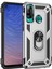 Huawei P40 Lite E Kılıf Sofya Yüzüklü Silikon Kapak - Gümüş Glstd 1