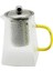 Kare Kabartmalı - Borosilikat Cam Demlik 550ML 1