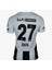Bêşiktâş // 2024/25 Çubuklu Siyah Beyaz Rafa Çocuk Forması 2