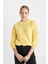 regular Fit Basic Düz Selanik Örgülü Triko KAZAK H6905AZ24WN 3