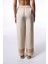 Bej Boho Keten Pantolon 2