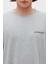 Oversize Bisiklet Yaka % 100 Pamuk T Shirt Erkek T Shirt LB21SSCORMUOT 4
