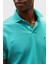 Streç Pamuklu Slim Fit Düğmeli Polo Yaka T Shirt Erkek Polo Yaka T Shirt MW0MW17770 M0C 4