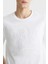 Pamuk Regular Fit Kabartma Logolu T Shirt Erkek T Shirt MW0MW39168 Ybr 4