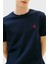 % 100 Pamuk Regular Fit Bisiklet Yaka Logolu T Shirt Erkek T Shirt MW0MW39256 Dw5 4