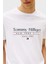 % 100 Pamuk Regular Fit Bisiklet Yaka Logolu T Shirt Erkek T Shirt MW0MW38621 Ybr 4
