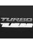 Turbo Evrensel Araba Motosiklet Oto 3D Metal Amblem Rozet Çıkartması Etiket, Gümüş (Yurt Dışından) 4