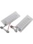 2 Adet Beyaz LED Plaka Numarası Lambası 18 Smd 3528-BMW E53 X5 1999-2003 E83 X3 03-10 (Yurt Dışından) 1