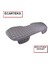 Land Rover Vogue Ecarteks Soft Ortopedik Cepli Oto Kılıf- Minder Seti (3 Parça) Antrasit 2